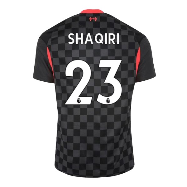 Camiseta Liverpool NO.23 Shaqiri 3ª Kit 2020 2021 Negro